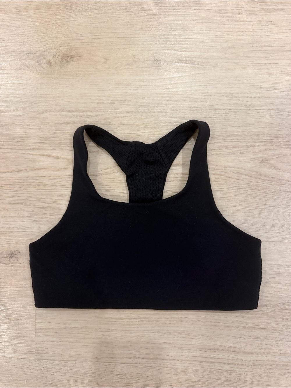 Athleta Girl Large 12 Black Racerback Sports Bra - Women's Intimates